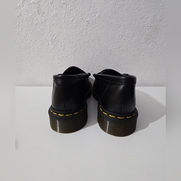 Dr. Doc Martens Penton Black Floral Jacquard Slip On Loafers Shoes Women's Sz 7 - Picture 5 of 6